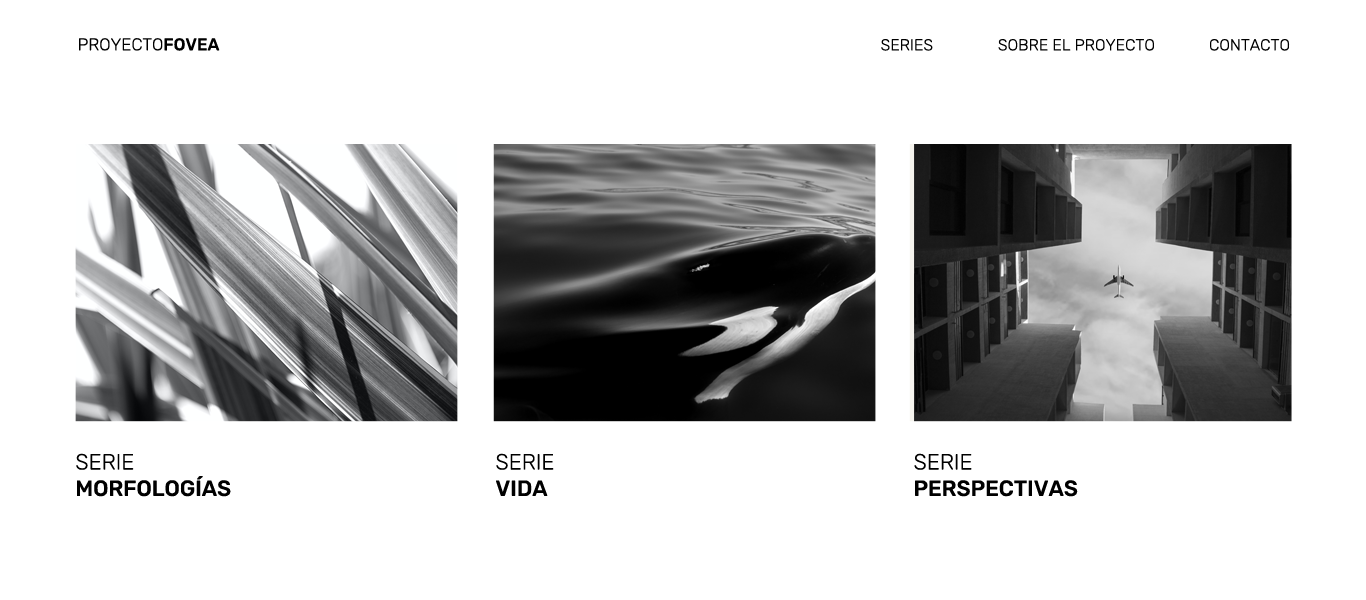 Captura de pantalla de sección de galerías